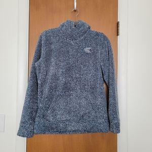 The North Face soft, fuzzy, cozy & comfortable hoodie sweatshirt